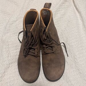 Blundstone Brown Leather Combat Boots